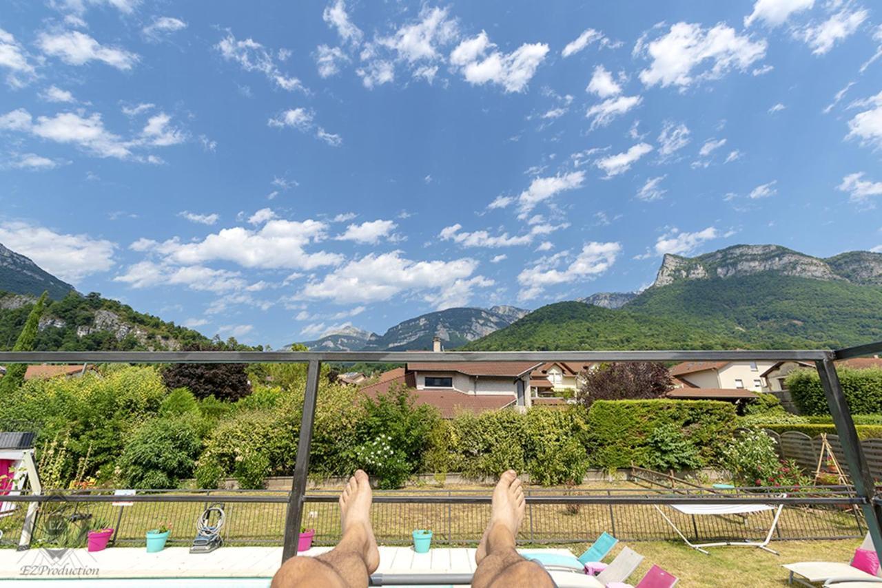 Appartement Lumineux A Voreppe Avec Piscine Экстерьер фото